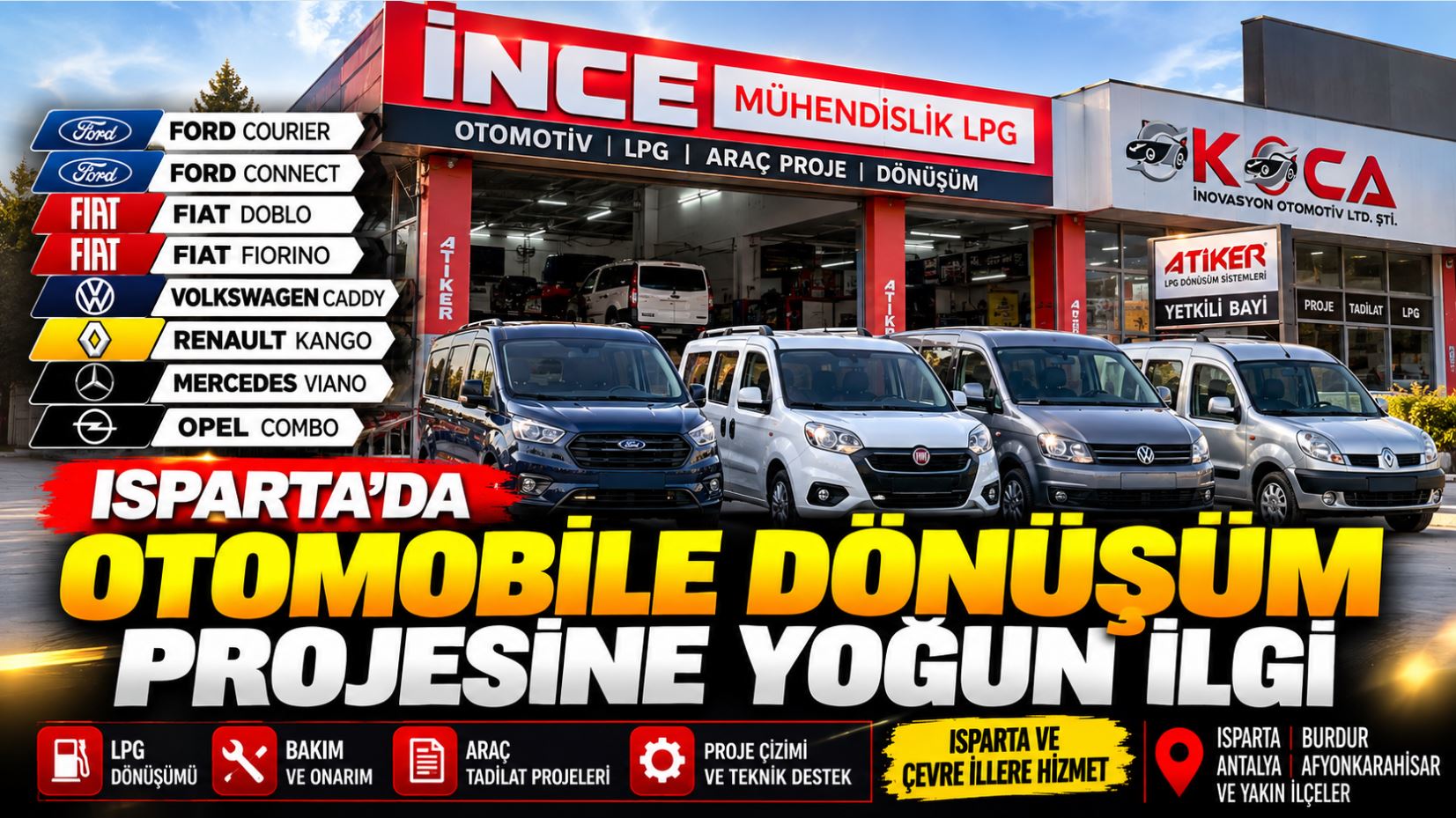 Araç sahiplerine yeni dönüşüm fırsatı: İnce Mühendislik